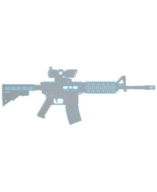AR15/M16/M4 All metal Laser Cut 16 Gauge Steel, Powder coated