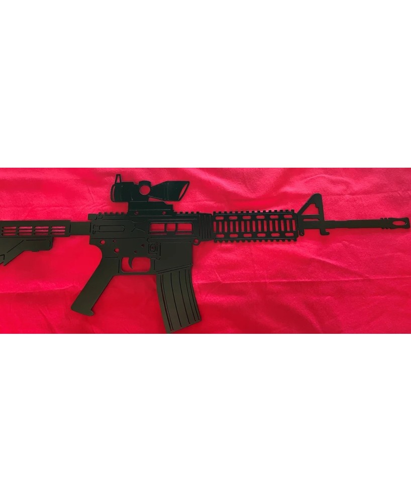 AR15/M16/M4 All metal Laser Cut 16 Gauge Steel, Powder coated